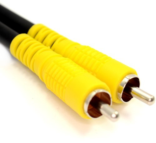 kenable RCA Phono Plug Cable RG59 75 Ohm Digital Coaxial SPDIF Audio Composite Video Lead 20m Black