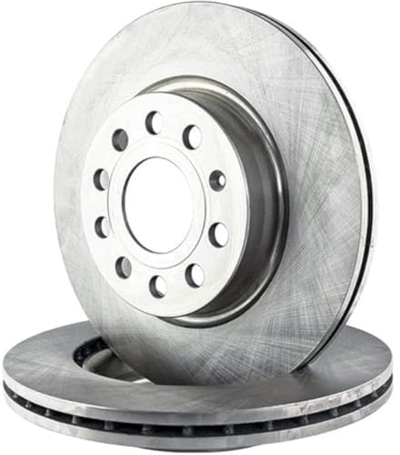 Bosch BD892 Brake Disc Set - 255 mm Vented Discs - Front Axle - ECE-R90 Certified - Good Cooling, Reliable Braking, Corrosion Protection - 1 Set of 2 Discs
