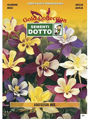 Sementi Dotto Semi di AQUILEGIA in Mix - h cm 40