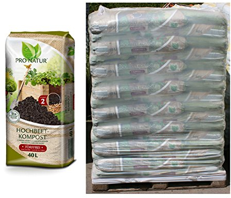 Bio Hochbeet-Kompost ProNatur 48x 40 l = 1920 Liter