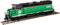 Atlas Scala H0 Locomotiva Diesel EMD GP40 Burlington Northern