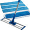 Zflow Professional Microfiber Mop 42cm - Commercial Stainless Steel Handle With Microfibre Dust Pad + 3 Microfiber Wet Pads