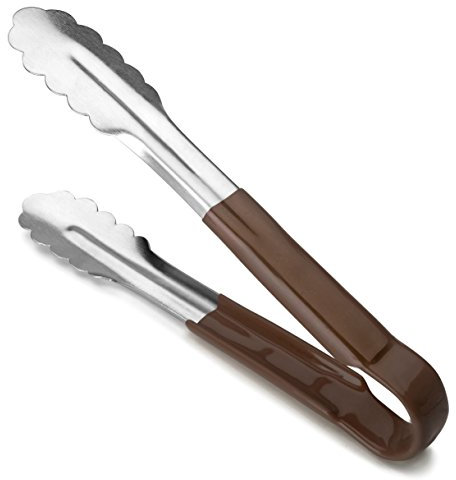 LACOR 63075 Monoblock Zange, Karu, Edelstahl, braun, 30 x 3 x 3 cm