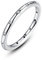 Presentski 925 Sterling Silber Tröpfchen Ring mit Österreich Zirkonia für Mama Frauen Damen Mädchen