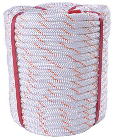 YJHH Outdoor-Kletterseil 70m, Klettern Sicherheitsseil, Multifunktion Verschleißfest Haltbar Für Bergsteigen, Feuerrettung, Ingenieurschutz, Höhenarbeiten, Turnhalle Drinnen