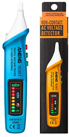 YUZI Aneng VC1017 Multimètre numérique sans contact CA 12 V-1000 V