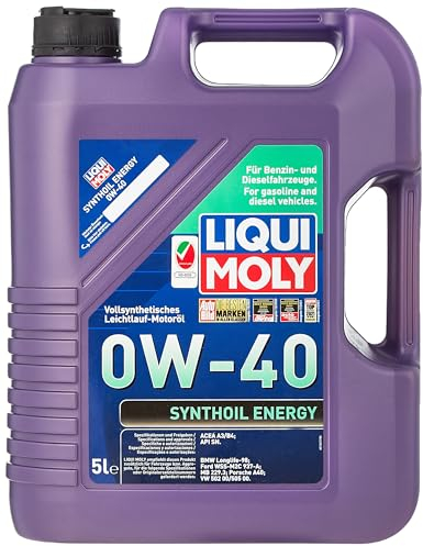 Liqui Moly Motoröl 0W-40 5L Synthoil Energy Acea A3/B4 Api Sn Motorenöl
