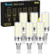 Bombilla LED E14 12W, Equivalente a Lámpara Halógena de 100W, Luz Blanca Fría 6500K, 1200Lm LED Maíz Bombillas, 360° Ángulo de Haz, No Regulable Paquete de 6