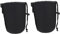 Milisten Neoprene Camera Lens Pouch: 2Pcs Lens Bags Small Drawstring Storage Bag for Camera Lens Black Size L