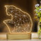 CooPark Geschenke für Mädchen, optisches Nachtlicht mit 3D-Illusion und warmweißer LED Lampe für Kinderschlafzimmer, Geburtstag, Weihnachten, Weihnachtsgeschenke für Mädchen und Jungen (Cat)