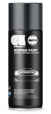 COSMOS LAC - SPRAY PINTURA PLASTICOS BUMPER ANTRACITA N563 400 ML