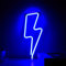 O&BTRC01 Neon Light Sign,Lightning Neon Sign for Bedroom Led Sign (Blue)