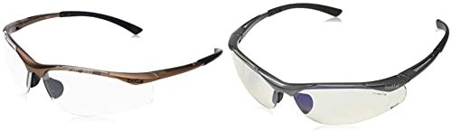 Bolle CONTPSI Bronze Nylon Frame Sports Temples with Tipgrip TPE Contour Glasses & CONTESP Bronze Nylon Frame Sports Temples with Tipgrip TPE Contour Glasses