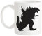Fonhark - Godzilla Mug, Dinosaur, Monster, Godzilla, 11 Oz Novelty Coffee Mug/Cup, White