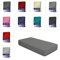 Winter Spannbettlaken Flausch Warm Thermo Fleece Kuschelig Weich Flauschig Bettlaken Spannbetttücher, Größe:2er Pack 90x200 cm - 100x200 cm, Farbe:grau