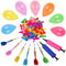 Dartballon Set,500 stück luftballons buntM,kleine wasserballons, Ballon Spiel Set,Luftballons Mini Mit 6Pcs Dartpfeile Pfeile mit 2 Ballonpump für Karneval Geburtstags Kinderparty