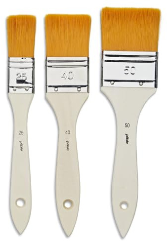 Pinceau Pebeo - 3 spalters en Polyamide doré