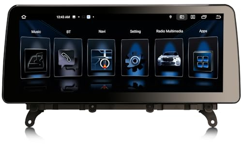 12,3 Zoll [8G+128G] 8 Core Android 14 Autoradio für BMW X3 F25 / X4 F26 CiC System Unterstützung GPS Navi Carplay IPS WiFi 4G Dab+ DSP Android Auto Bluetooth 5.0 SWC Canbus