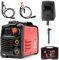 TIGMIG Saldatrice Inverter MMA (Elettrodo) TM120PVC con Accessori Inclusi in Valigetta per Trasporto, 120 AMP, Saldatrice Compatta 12,5 x 9,5 x 21 cm
