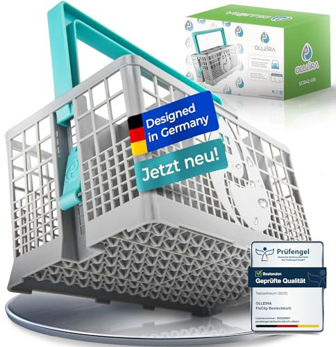 OLLEIRA Besteckkorb Spülmaschine Spülmaschinenkorb Geschirrkorb Spülmaschine universal passend stabiler Geschirrspüler Korb - ideal für Ihr Zuhause