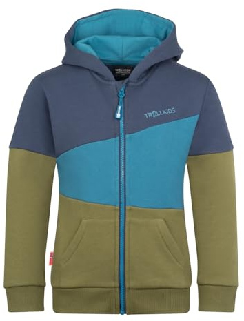 Trollkids Kids Alesund Sweater 116, Mystic Blue