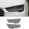 NRAAUEPO Auto Front Scheinwerfer Folie für A&UDI A7 2015-2018 Auto Scheinwerfer Lampe Film Transparent Schwarz Geformt Vinyl Schutz Trim