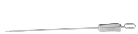 KITANDOVE Accessori Per Spiedini Per Barbecue Griglia Spiedini in Acciaio Inox Appendi Spiedini Forniture Per Arrostire Barbecue Spiedini Alla Griglia Acciaio Inossidabile Silver