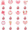 12 Pcs Happy Mother's Day Cupcake Topper - Pink Mothers Day Cake Toppers Happy Mothers Day Decorations Mom Mother Birthday Cake Favors Mother's Day Party Supply