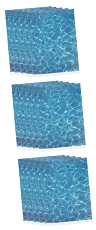 Supvox 15 Bögen Künstliche Wasserwellenbasis Für Sandtisch Künstlicher Bach Bachbett Für Sandtisch Landschaftsdekor Modellbau Miniatur Flussfolie Für Diorama DIY Und Heimdekoration