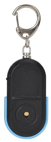 Ejoyous Schlüsselfinder Pfeifen, Schlüssel Sucher Alarm Gegenstandsfinder Schlüsselanhänger Ortungsgerät,für Schlüssel Brieftasche Handy Gepäck MP3 8-10 Meter Reichweite (Blue)