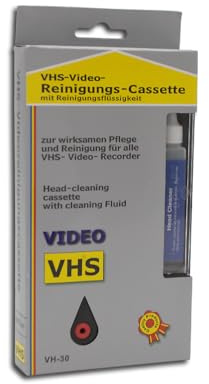 Protected VHS Video Reinigungs Cassette