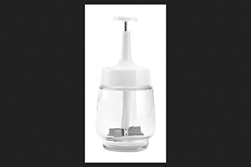 Lifetime Chopper 16 Oz Glass Jar White