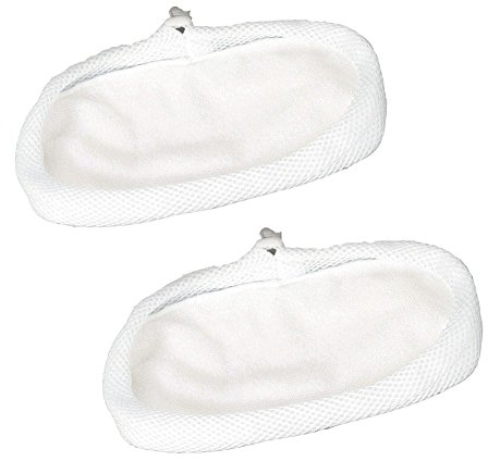 Spares4less Compatible with Steam Mop Pads for Morphy Richards 70495 720020 Cleaner Main Floor Cleaning Cloths Pack of 2