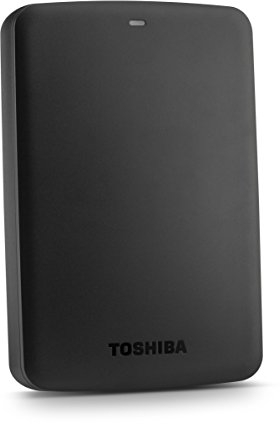 Toshiba Canvio Basics 2TB Portable Hard Drive - Black (HDTB320XK3CA)