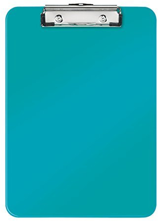 Klemmbrett A4 Wow eisblau met. LEITZ 39710051 4002432107308