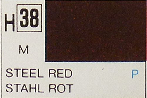 STEEL RED METALLIC ml 10 Pz.6 Gunze Couleurs et accessoires modèle maquette die cast