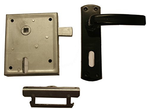 Alpertec 36051590K1 Universal Kastenschloss BB hebende Falle für Kellertüren geeignet 72 mm Drückergarnitur Türdrücker Türbeschläge Neu