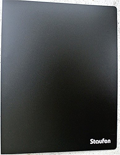 Staufen 947.. Ringbuch A4 PP 2 Ring 17mm gute Qualität color:, Color:schwarz