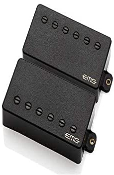 EMG REV Revelation Signature Passive Alnico 2 Humbucker Guitar Pickup Set, Black