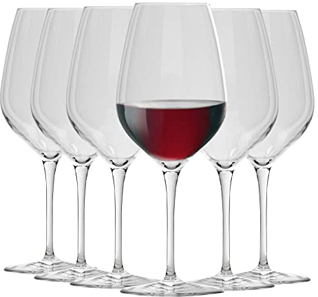 Bormioli Rocco Inalto Tre Sensi Grands Verres à vin Set - 550ml - Paquet de 12