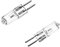 Othmro G5.3 LED Bulb 12V 35W Halogen Light Bulb Capsule lamp Warm White 5pcs