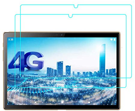 YGoal Tempered Glass für YESTEL T5/Blackview Tab8, (2 Stück) 9H Härte Anti-Kratzen Blasenfrei Schutzglas Displayschutzfolie für YESTEL T5 10 Zoll Tablet