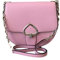 Kate Spade Medium Chain Saddle Bag Robyn Leather Handbag in Bright Carnation
