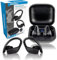 GRUNDIG Cuffie Bluetooth senza fili – Sport – con microfono – TWS – Nero