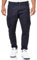 Indicode Hommes Mathen Cargo Pants | Pantalon Cargo composé à 98% de Coton. Ceinture Navy M