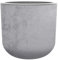 EDA - Pot Rond 40 cm Basalt'Up 32,5 L - Décor Imitation Béton - Simple Paroi - Zone de Rétention d'eau - Ø 38,5 x H.36,8 cm - Gris béton