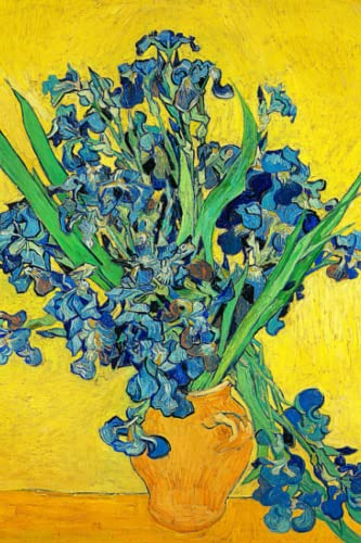 Van Gogh Still Life Vase with Irises Notebook: Vincent Van Gogh Lined Journal