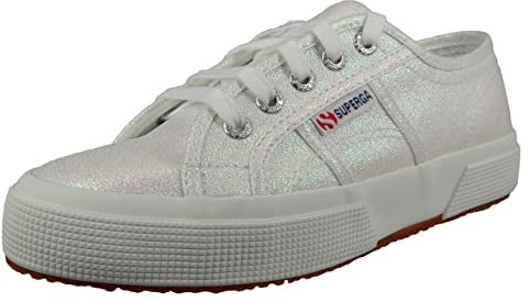 Superga 2750 Lamew Damen Canvas Sneaker Iridescent, Schillernd, 38 EU