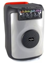 INOVALLEY Enceinte Lumineuse Radio FM Bluetooth 5.0 Karaoké 40W FIRESOUND
