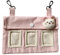 Limitoll Futtersack für Kaninchenheu - Niedliche Häschen-Heu-Tasche - 3-Loch-Hängefuttersack mit großem Fassungsvermögen für Hamster, Kaninchen, Kleintiere